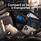 Aervano TravelScale™ — Pèse-bagage électronique