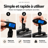 Aervano TravelScale™ — Pèse-bagage électronique