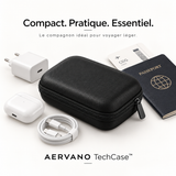Aervano TechCase™ — Organiseur de chargeur et câbles