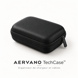 Aervano TechCase™ — Organiseur de chargeur et câbles