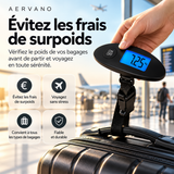 Aervano TravelScale™ — Pèse-bagage électronique