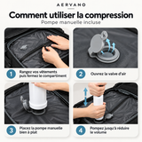 Aervano AirPack™ — Sac de voyage à compression